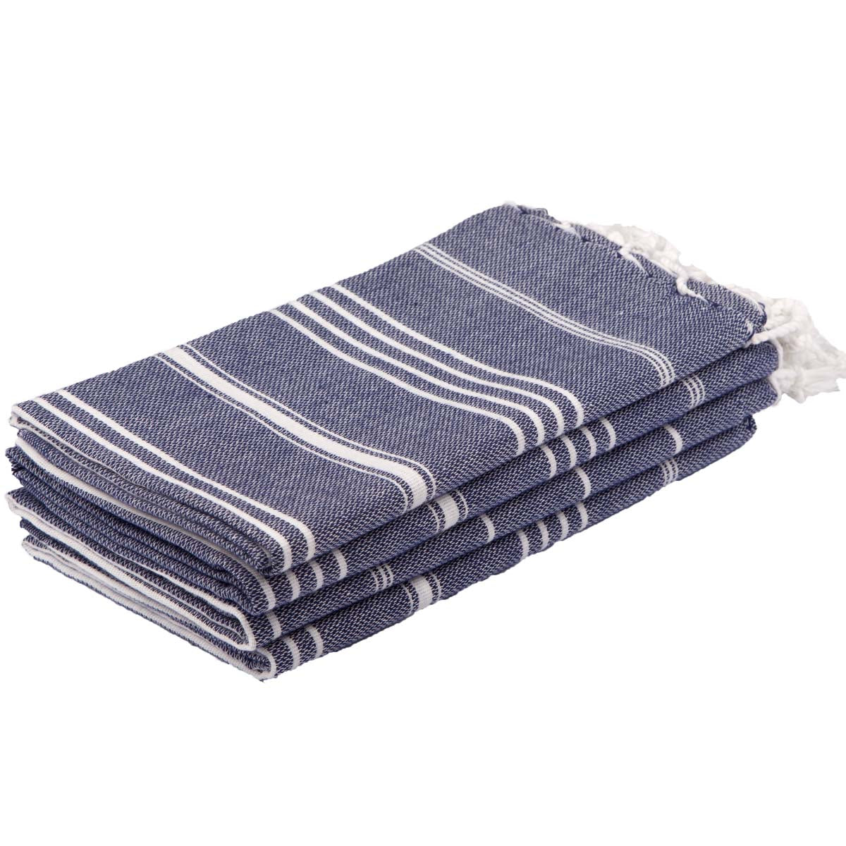 Turkish Hand Towels for Bathroom Set of 4 - 20 x 40 inches